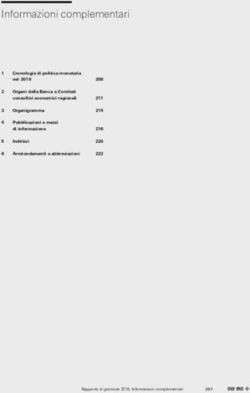 Informazioni complementari