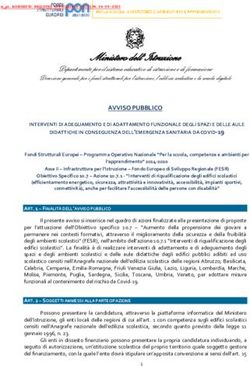 Ministero dell'Istruzione - Dipartimento per il sistema educativo di istruzione e di formazione - Miur