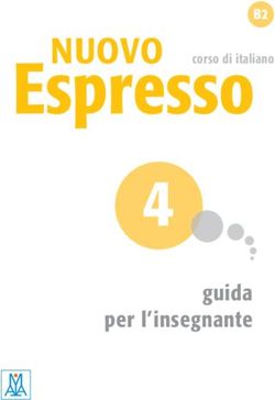 Espresso 4 guida per l'insegnante