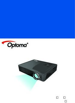 PROIETTORE LED MOBILE MANUALE D'USO - OPTOMA EUROPE