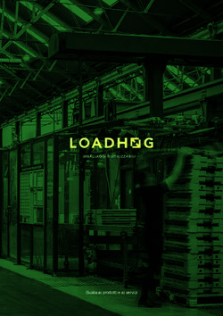 FRONT COVER - Guida ai prodotti e ai servizi - Loadhog