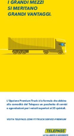 I GRANDI MEZZI SI MERITANO GRANDI VANTAGGI.
