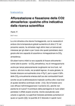 Afforestazione e fissazione della CO2 atmosferica: qualche cifra indicativa dalla ricerca scientifica - Alberitalia