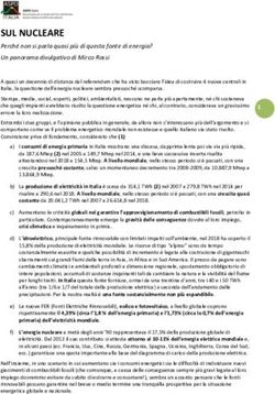SUL NUCLEARE Perché non si parla quasi più di questa fonte di energia? Un panorama divulgativo di Mirco Rossi A quasi un decennio di distanza dal ...