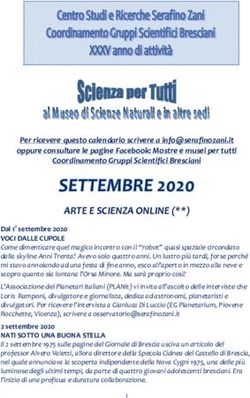 ARTE E SCIENZA ONLINE - ZaniHome