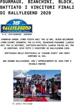 FOURMAUX, BIANCHINI, BLOCK, BATTIATO I VINCITORI FINALI DI RALLYLEGEND 2020