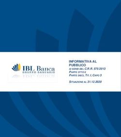 INFORMATIVA AL PUBBLICO - IBL Banca