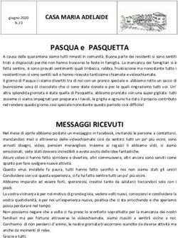 PASQUA e PASQUETTA - LA RETE ...