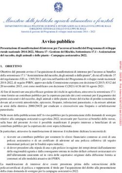 Ministero delle politiche agricole alimentari e forestali - Terra e Vita