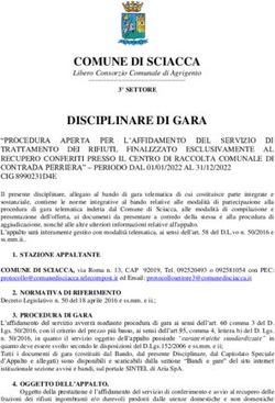 COMUNE DI SCIACCA Libero Consorzio Comunale di Agrigento - Comune di ...