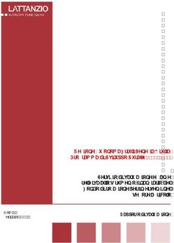 Regione Autonoma Friuli Venezia Giulia Programma di Sviluppo Rurale 2014-2020 Servizio di valutazione ex ante relativa allo strumento finanziario ...