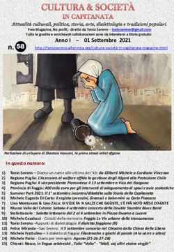 Anno I - 01 Settembre 2021 - Altervista