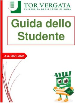 Guida dello Studente A.A. 2021-2022 - Macroarea di Scienze MFN