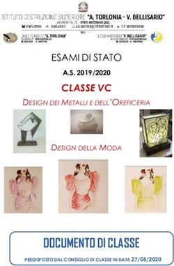 ESAMI DI STATO - DOCUMENTO DI CLASSE - A.S. 2019/2020 - Istituto "Torlonia-Bellisario"