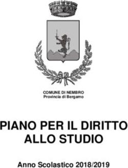 PIANO PER IL DIRITTO ALLO STUDIO - Anno Scolastico 2018/2019 COMUNE DI NEMBRO Provincia di Bergamo