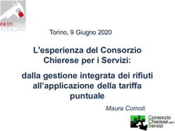 L'esperienza del Consorzio Chierese per i Servizi: dalla gestione integrata dei rifiuti all'applicazione della tariffa puntuale - Torino, 9 Giugno ...