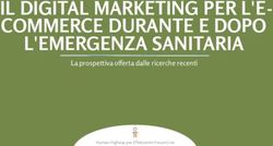 IL DIGITAL MARKETING PER L'E- COMMERCE DURANTE E DOPO L'EMERGENZA SANITARIA - La prospettiva offerta dalle ricerche recenti - Human Highway