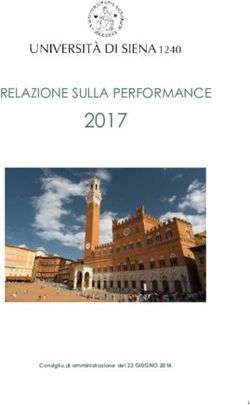 2017 RELAZIONE SULLA PERFORMANCE - Portale della Performance