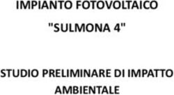 IMPIANTO FOTOVOLTAICO "SULMONA 4" - STUDIO PRELIMINARE DI IMPATTO AMBIENTALE