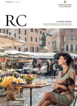 FLOWER POWER! - ROME CAVALIERI