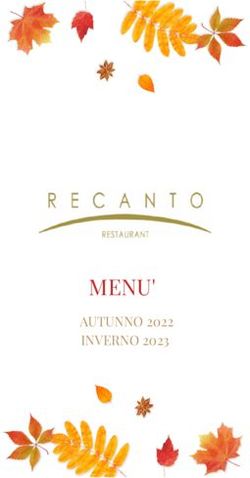MENU' AUTUNNO 2022 INVERNO 2023 - Valle di Assisi