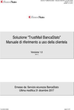 SOLUZIONE "TRUSTMAIL BANCASTATO" MANUALE DI RIFERIMENTO A USO DELLA CLIENTELA