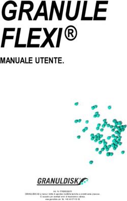 MANUALE UTENTE - Granuldisk