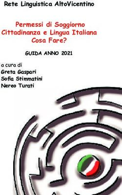 Permessi di Soggiorno Cittadinanza e Lingua Italiana Cosa Fare? - Rete Linguistica AltoVicentino