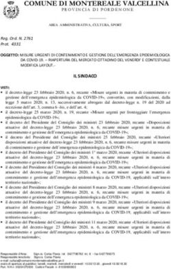 COMUNE DI MONTEREALE VALCELLINA