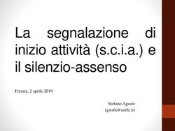 La di inizio attivit&agrave; (s.c.i.a.) e il silenzio-assenso - segnalazione