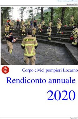 2020 Rendiconto annuale Corpo civici pompieri Locarno