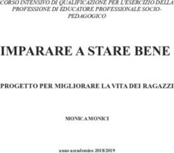 IMPARARE A STARE BENE - PROGETTO PER MIGLIORARE LA VITA DEI RAGAZZI CORSO INTENSIVO DI QUALIFICAZIONE PER L'ESERCIZIO DELLA