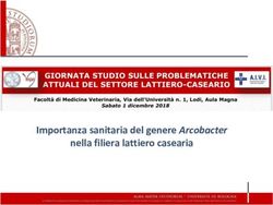 Nella filiera lattiero casearia - Importanza sanitaria del genere Arcobacter - Aivi