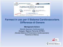 Farmaci in uso per il Sistema Cardiovascolare. Differenze di Genere - Mariagrazia Sclavo - Ordine Medici AL