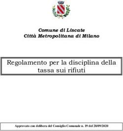 Regolamento per la disciplina della tassa sui rifiuti - Comune di Liscate Citt&agrave; Metropolitana di Milano