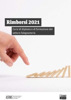 Rimborsi 2021 Corsi di diploma e di formazione del settore falegnameria - VSSM