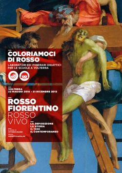 ROSSO FIORENTINO ROSSO VIVO - COLORIAMOCI DI ROSSO - Visit Tuscany