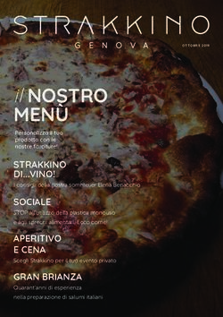 MENÙ il NOSTRO - Strakkino