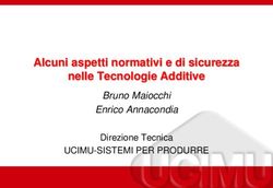 Alcuni aspetti normativi e di sicurezza nelle Tecnologie Additive - UCIMU-SISTEMI PER PRODURRE