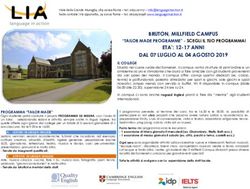 BRUTON, MILLFIELD CAMPUS - LIA Language in Action