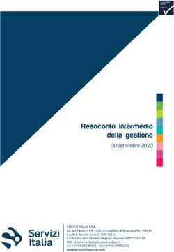 Resoconto intermedio della gestione - 30 settembre 2020 - eMarket Storage