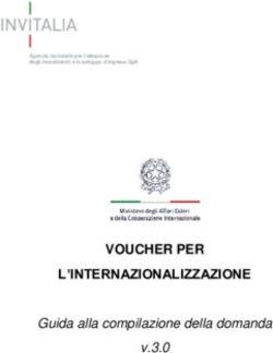 VOUCHER PER L'INTERNAZIONALIZZAZIONE - Guida alla compilazione della domanda v.3.0