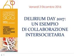 DELIRIUM DAY 2017: UN ESEMPIO DI COLLABORAZIONE INTERSOCIETARIA - Societ&agrave; Italiana di Gerontologia e Geriatria