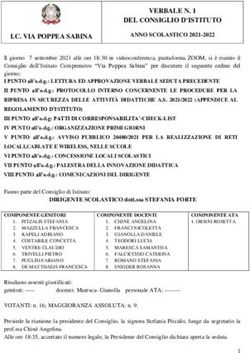 VERBALE N. 1 DEL CONSIGLIO D'ISTITUTO