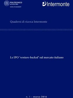 Le IPO 'venture-backed' sul mercato italiano - Quaderni di ricerca Intermonte - n. 1 - marzo 2016