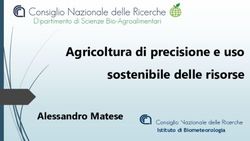Agricoltura di precisione e uso sostenibile delle risorse - Alessandro Matese