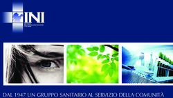 DAL 1947 UN GRUPPO SANITARIO AL SERVIZIO DELLA COMUNITÀ - Rieti