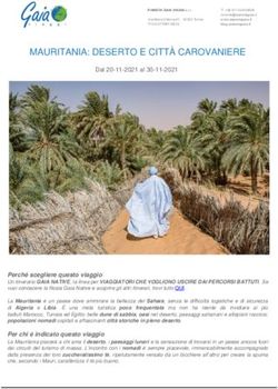 MAURITANIA: DESERTO E CITT&Agrave; CAROVANIERE - Dal 20-11-2021 al 30-11-2021 - Pianeta Gaia