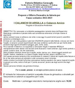 I CALANCHI DI ARGILLA o Calanco Amico - Fattoria Didattica Germoglio