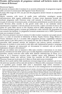 Proemio dell'inventario di pergamene esistenti nell'Archivio storico del Comune di Ravenna.1